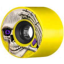 Powell Peralta soft slide Kevin Reimer 72mm 77A yellow/black