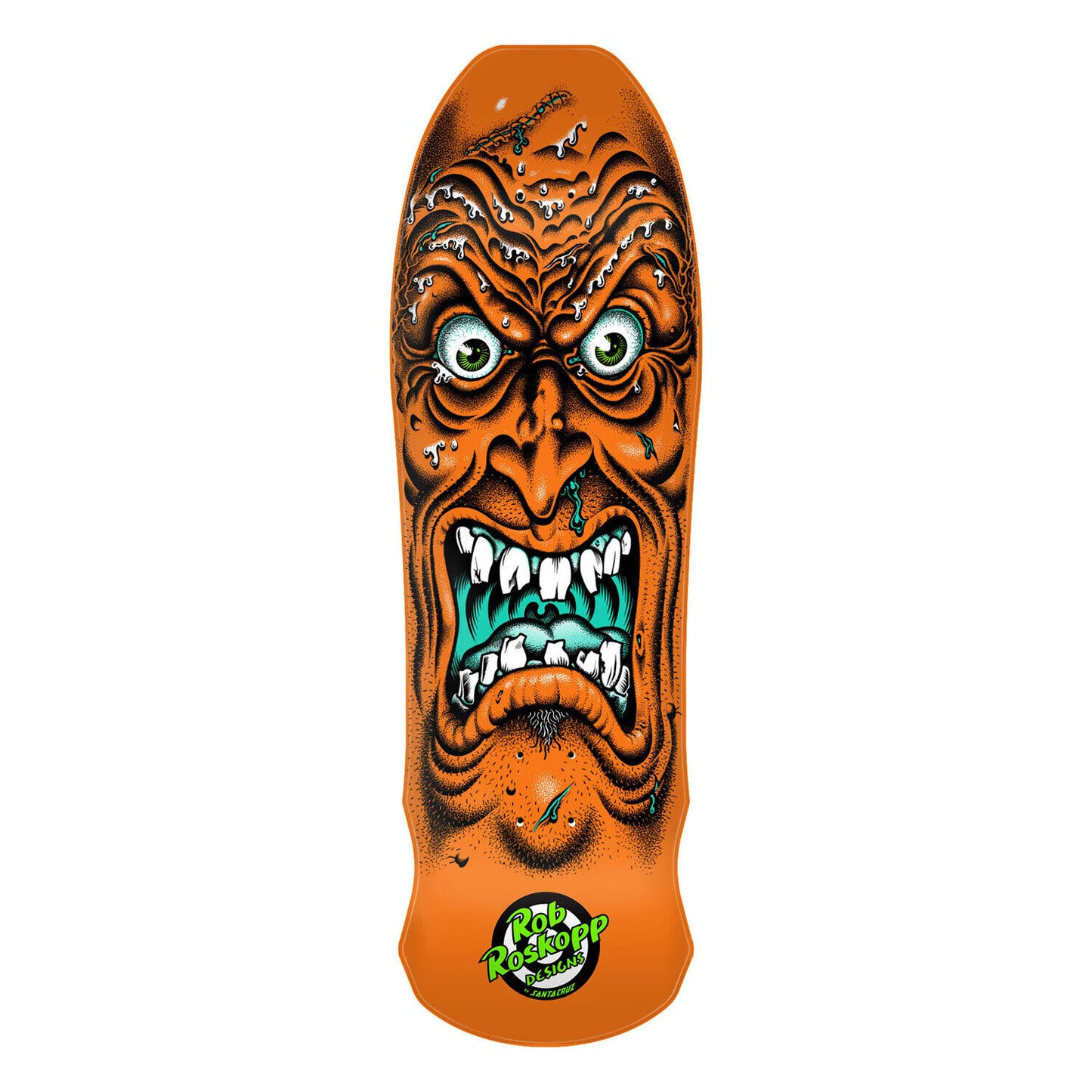 Santa Cruz Roskopp Face reissue 9.5 X 31in. orange