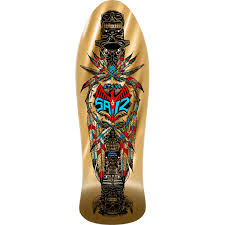 Powell Peralta Saiz Totem deck '06' gold foil 10