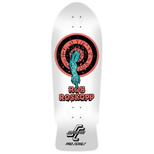 Santa Cruz Roskopp One reissue 1035 X 30.06in white dip