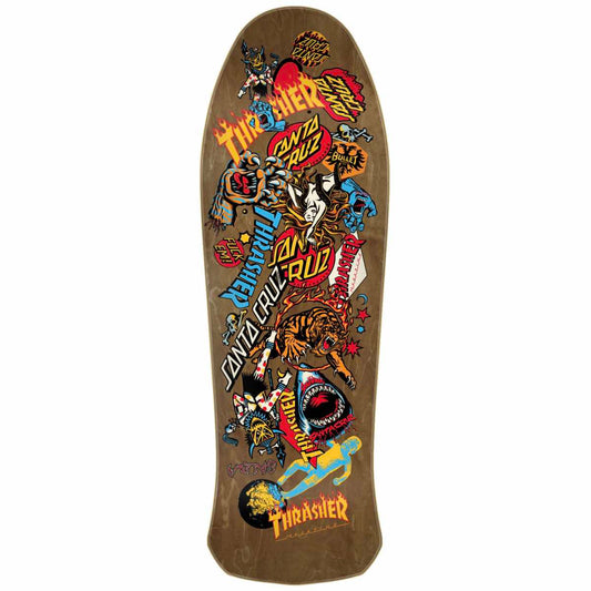 Santa Cruz Thrasher Salba Oops deck 10.4 X 32in.