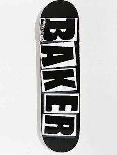Baker deck Brand Logo black/white OG shape 8.0 Mellow concave 14.25WB