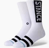 Stance socks OG crew White size L