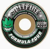 Spitfire wheels F4 Conical 101a 53mm green