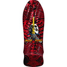 Powell Peralta OG Skull and Sword Geegah deck red foil 9.75