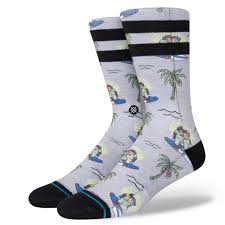 Stance socks Surfing Monkey grey size M